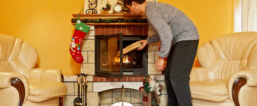 Gas to Wood-Burning Fireplace Conversion Services in Del City, Oklahoma