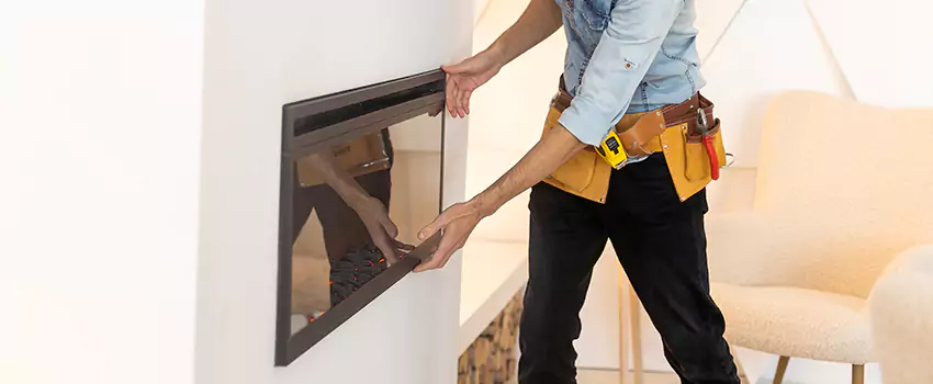 Metal Fireplace Installation in Del City, Oklahoma