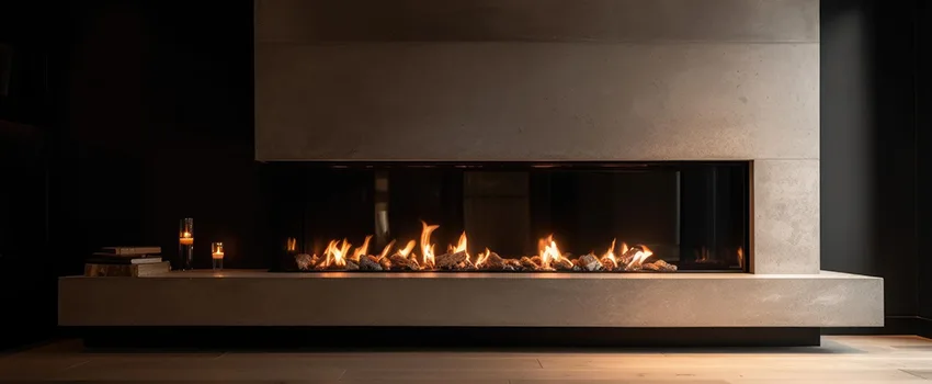 Gas Fireplace Ember Bed Design Services in Del City, Oklahoma