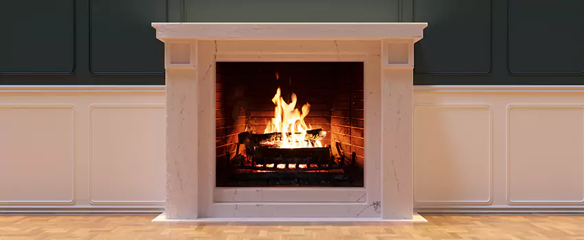 Open Flame Wood-Burning Fireplace Installation Services in Del City, Oklahoma