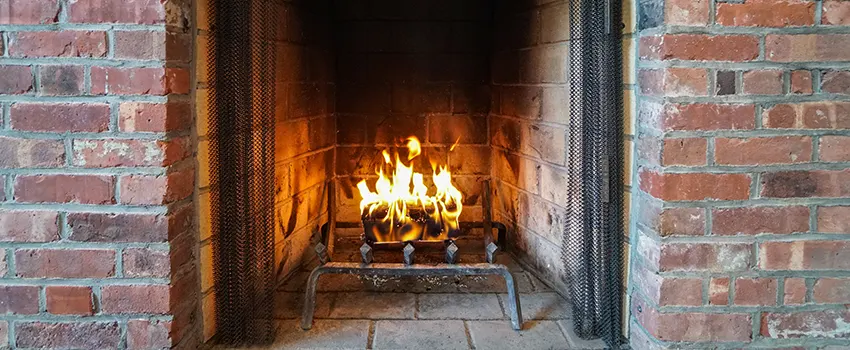 Repairing Damaged Fireplace Tiles in Del City, Oklahoma