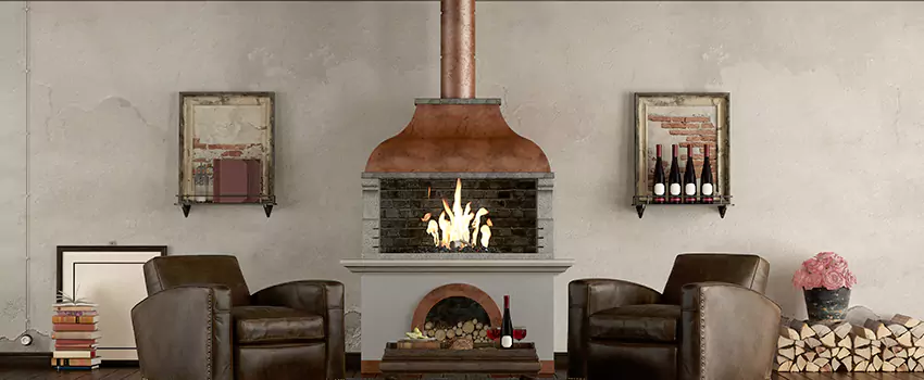 Thelin Hearth Products Providence Pellet Insert Fireplace Installation in Del City, OK