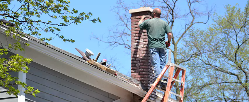 Vinyl and PVC Chimney Flashing Installation in Del City, OK