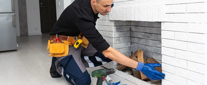 Fireplace Damaged Damper Frame Repair Services in Del City, Oklahoma